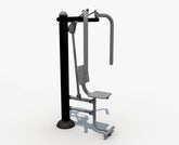 Huitich outdoor chest exerciser machine with ergonomic seat and adjustable handles for effective workouts